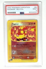 V1586: 2002: Magmar: 86/165: Reverse Holo: Expedition: PSA: 9: NM: 69354044